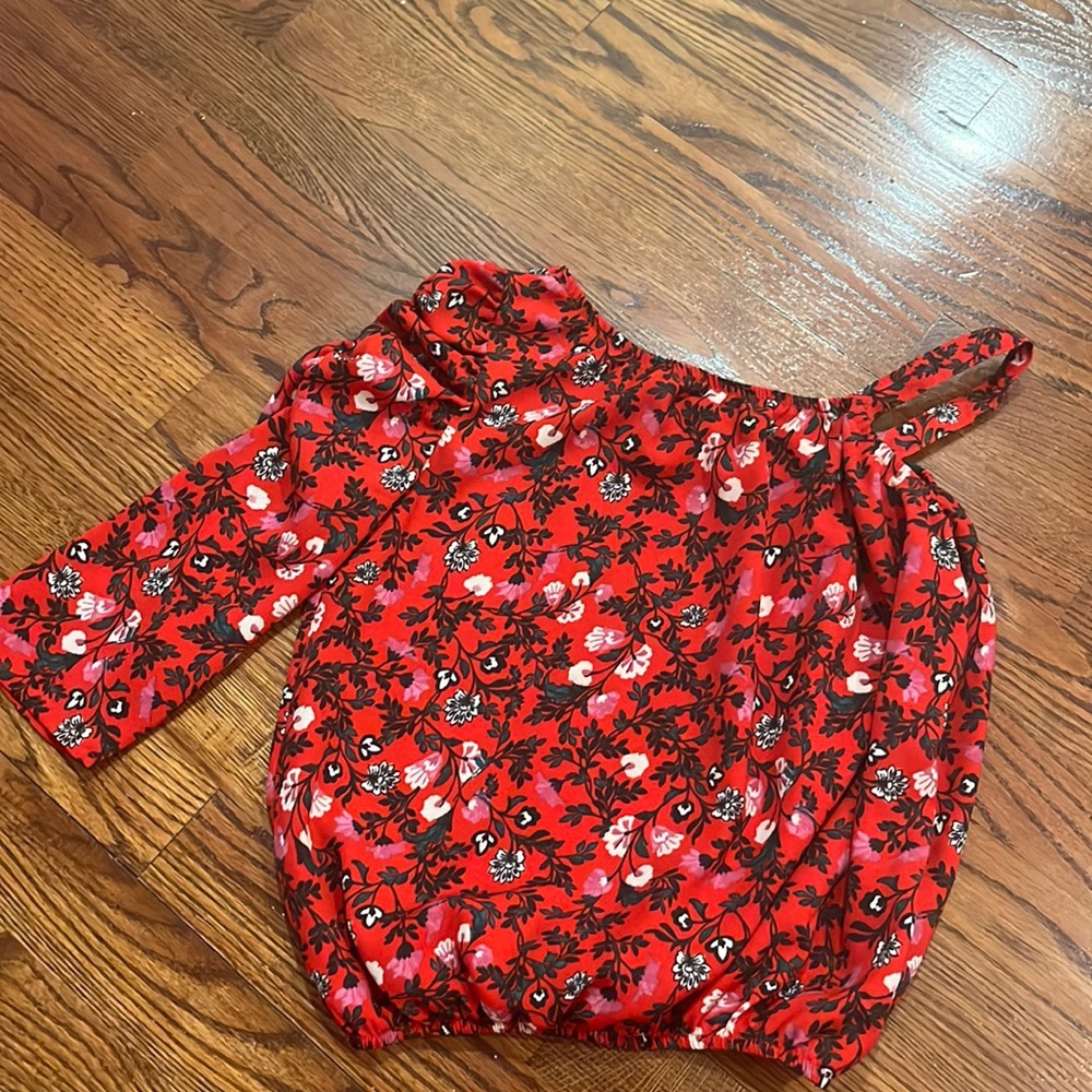 Target/Art class one shoulder top for girls size 6/6x
